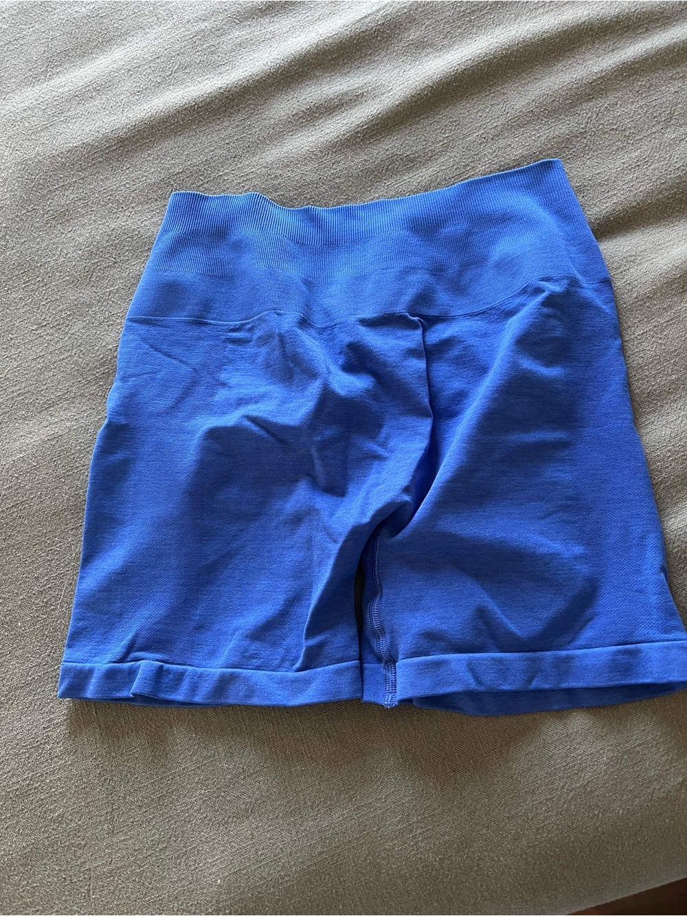 High-Rise Blue Women's Alphalete amplify shorts